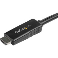 StarTechcom 6ft 2m HDMI to DisplayPort Cable 4K 30Hz - Active HDMI 14 to DP 12 Adapter Cable with Audio - USB Powered Video - 14 HD2DPMM6
