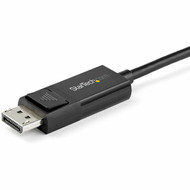 StarTechcom 6ft 2m USB C to DisplayPort 14 Cable 8K 60Hz4K - Reversible DP to USB-C or USB-C to DP Video Adapter Cable - USB C to CDP2DP142MBD