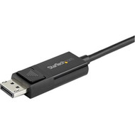 StarTechcom 6ft 2m USB C to DisplayPort 12 Cable 4K 60Hz - Reversible DP to USB-C  USB-C to DP Video Adapter Monitor Cable - USB CDP2DP2MBD
