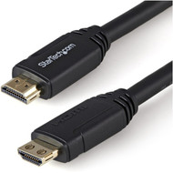 StarTechcom 10ft3m HDMI 20 Cable Gripping Connectors 4K 60Hz Premium Certified High Speed HDMI Monitor Cable wEthernet HDR10 - HDMM3MLP