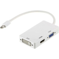 Axiom DVIHDMIMini DisplayPortVGA AV Cable - DVIHDMIMini DisplayPortVGA AV Cable for Audio Device Video Device Notebook Pro 3N1MDP2HVD-AX