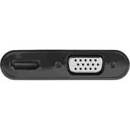 StarTechcom DisplayPort to HDMI VGA Adapter - DP 12 HBR2 to HDMI 20 4K 60Hz or VGA Monitor Converter - Digital Video Display - 12 DP2VGAHD20