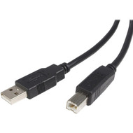 StarTechcom High Speed Certified USB 20 - USB cable - 4 pin USB Type A M - 4 pin USB Type B M - 18 m  USB  Hi-Speed USB  - - USB2HAB6