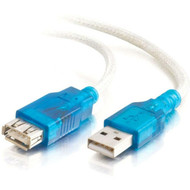 C2G USB 20 Active Extension Cable - Type A Male USB - Type A Female USB - 5m - Beige 39978