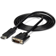 StarTechcom 6ft 18m DisplayPort to DVI Cable DisplayPort to DVI-D Adapter Cable 1080p Video DP 12 to DVI Monitor Converter -  DP2DVIMM6