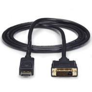 StarTechcom 6ft 18m DisplayPort to DVI Cable 1080p Video DisplayPort to DVI-D AdapterConverter Cable DP 12 to DVI Monitor - - DP2DVI2MM6