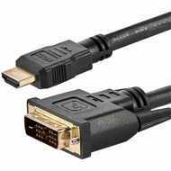 StarTechcom HDMI to DVI Cable - 6 ft  2m - HDMI to DVI-D Cable - HDMI Monitor Cable - HDMI to DVI Adapter Cable - Connect an output HDMIDVIMM6