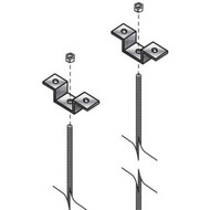 Black Box Ceiling Mount for Cable Ladder - Black - TAA Compliant RM659-R3