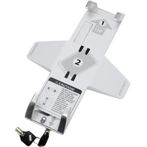 Ergotron Mounting Adapter for Tablet PC, iPad - Silver - 13" Screen Support - 2.27 kg Load Capacity (45-460-026)