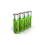 Rayovac AA Rechargeable NiMH Batteries 4 per pack