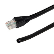 RJ45 to Blunt Cat6a Solid UTP Outdoor UV Direct Burial Pigtail Cable
