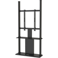 StarTechcom Digital Signage Display Stand - Black - Locking - Cable Management - Portrait Kiosk Enclosure DSIGNAGESTND - The kiosk DSIGNAGESTND