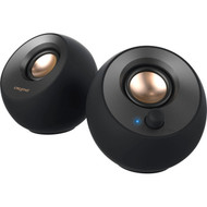 Creative Pebble V2 20 Speaker System - 8 W RMS - Black - 100 Hz to 17 kHz 51MF1695AA000