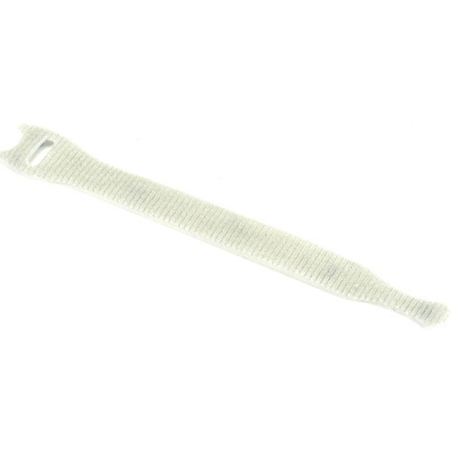 Black Box Hook and Loop Cable Wrap - 1/2" x 6" , Gray, 10-Pack - Cable Hanger - Gray - 10 Pack - TAA Compliant (FT263)