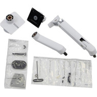 Ergotron Mounting Arm for Monitor Curved Screen Display LCD Display - White - Yes - 49 Screen Support - 1905 kg Load Capacity - x 45-647-216