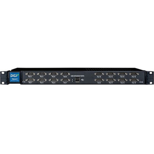 Digi Edgeport/216 Serial Hub - Rack-mountable - USB Type A - Linux, PC - 16 x Number of Serial Ports External (EP-USB-216)