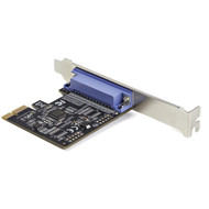 StarTechcom 1-Port Parallel PCIe Card PCI Express to Parallel DB25 LPT Adapter Card Desktop Expansion Controller for Printer - w PEX1P2