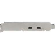 StarTechcom 2-port 10Gbps USB C PCIe Card Adapter - USB 31 Gen 2 Type-C PCI Express Expansion Add-On Card - Windows macOS Linux - PEXUSB312C3