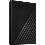 WD My Passport WDBPKJ0040BBK-WESN 4 TB Portable Hard Drive - External - Black - USB 30 - 256-bit Encryption Standard - 3 Year - WDBPKJ0040BBK-WESN