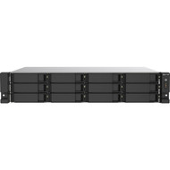 QNAP TS-1273AU-RP-8G SANNAS Storage System - AMD Ryzen V1500B Quad-core 4 Core 220 GHz - 12 x HDD Supported - 0 x HDD Installed - TS-1273AU-RP-8G-US