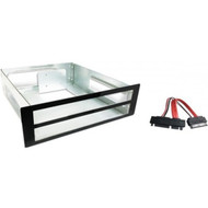 QNAP KIT-SLIMODDINST-01 Drive Bay Adapter for 525 Internal - 2 x Total Bay - 2 x 525 Bay KIT-SLIMODDINST-01