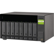 QNAP TL-D800C Drive Enclosure SATA600 - USB 32 Gen 2 Type C Host Interface Tower - 8 x HDD Supported - 8 x SSD Supported - 8 x Bay TL-D800C-US