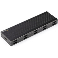 StarTechcom USB-C 10Gbps to M2 NVMe or M2 SATA SSD Enclosure Portable M2 PCIeSATA SSD Aluminum Enclosure USB-C  USB-A Host - - SM2E1BMU31C