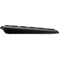 Adesso Wireless Keyboard with Built-in Touchpad - Wireless Connectivity - RF - 30 ft 9144 mm - 240 GHz - USB Interface - 78 Key Key WKB-4050UB
