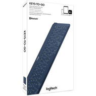 Logitech Keys-To-Go Keyboard - Wireless Connectivity - Bluetooth Home Brightness Multimedia Search Volume Control Lock Bluetooth 920-010040