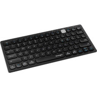 Kensington Multi-Device Dual Wireless Compact Keyboard - Wireless Connectivity - BluetoothRF - 240 GHz - USB Interface Multimedia - K75502US