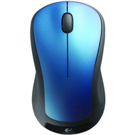 Logitech Wireless Mouse M310 - Laser - Wireless - Radio Frequency - Blue - USB - Scroll Wheel - Symmetrical 910-001917