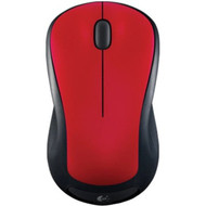 Logitech M310 Mouse - Laser - Wireless - Radio Frequency - 240 GHz - Flame Red - USB - 1000 dpi - Scroll Wheel - 3 Buttons - 910-002486
