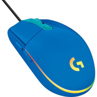 Logitech G203 Gaming Mouse - Cable - Blue - USB - 8000 dpi - 6 Buttons 910-005792