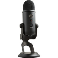 Blue Yeti Wired Condenser Microphone - Stereo - 20 Hz to 20 kHz - Cardioid, Bi-directional, Omni-directional - Desktop, Stand - USB (988-000100) 988-000100 Microphones physical Blue Fleet Network Canada