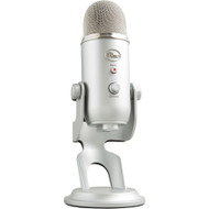 Blue Yeti Wired Condenser Microphone - Stereo - 20 Hz to 20 kHz - Cardioid, Bi-directional, Omni-directional - Desktop, Stand - USB (988-000103) 988-000103 Microphones physical Blue Fleet Network Canada