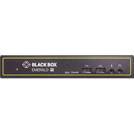 Black Box Emerald PE KVM Extender with Virtual Machine Access - DVI-D, V-USB 2.0, Audio - 2 Computer(s) - 328 ft (99974.40 mm) Range - (Fleet Network)