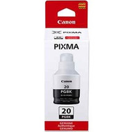 Canon GI-20 Pigment Black Ink Bottle - Inkjet - Pigment Black - 1 Pack (Fleet Network)