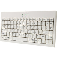 Adesso EasyTouch AKB-110W Mini Keyboard - USB, PS/2 - 87 Keys - White (AKB-110W) AKB-110W Keyboards & Keypads physical Adesso Fleet Network Canada
