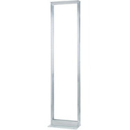 Ortronics Q Rack Frame - For Networking - 45U Rack Height x 19" (482.60 mm) Rack Width - Floor Standing Open Frame - 2 Post - Black - (Fleet Network)