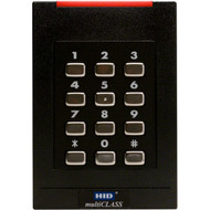 HID multiCLASS SE RPK40 6136C Smart Card Reader - Cable - 4.25" (107.95 mm) Operating Range - Black (Fleet Network)