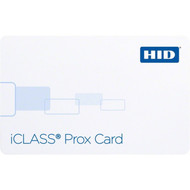 HID iCLASS Prox Card - Printable - Smart Card - 338 8573 mm x 213 5403 mm Length - White - Polyethylene Terephthalate PET 2120BG1SVS