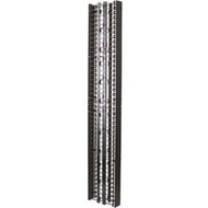 Ortronics DVMS706 Cable Manager - Cable Manager - Black Powder Coat - Aluminum Polycarbonate DVMS706