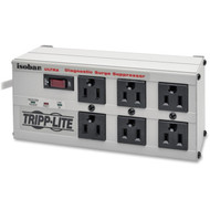 Tripp Lite Isobar Surge Protector Metal 6 Outlet 6 Cord 3330 Joules - 6 x NEMA 5-15R - 144 kVA - 3330 J - 120 V AC Input - 120 V AC ISOBAR6 ULTRA