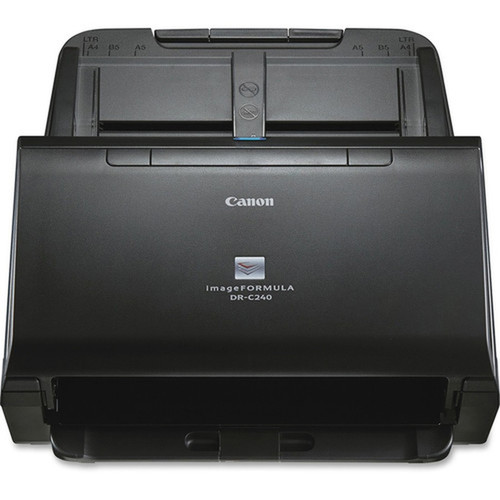 Canon imageFORMULA DR-C240 Sheetfed Scanner - 600 dpi Optical - 24-bit Color - 8-bit Grayscale - 45 ppm (Mono) - 30 ppm (Color) - - (0651C002)