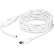 StarTechcom 98ft3m USB C to DisplayPort 12 Cable 4K 60Hz - USB Type-C to DP Video Adapter Monitor Cable HBR2 - TB3 Compatible - - CDP2DPMM3MW