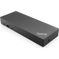 Lenovo ThinkPad Hybrid USB-C - for NotebookTablet - 135 W - USB Type C - 2 Displays Supported - 4K UHD - 3840 x 2160 5120 x 2880 - 40AF0135US