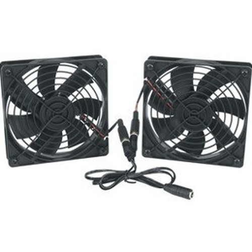 Legrand Fan Kit for Vertical Wall-Mount Cabinet - 12 VDC TAA - 2 x Fan(s) - 1982.2 L/min Maximum Airflow - Cabinet (VWMFK-12VDC)