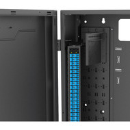 On-Q VWMZRU-B Rack Mount for Patch Panel - Black - TAA Compliant VWMZRU-B