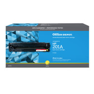 Office Depot Remanufactured Standard Yield Laser Toner Cartridge - Alternative for HP 201A CF402A CF253XM - Yellow - 1 Each - 1400 200917P