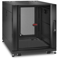 APC by Schneider Electric NetShelter SX 12U Server Rack Enclosure 600mm x 900mm w Sides Black - For Server Storage - 12U Rack Height AR3003